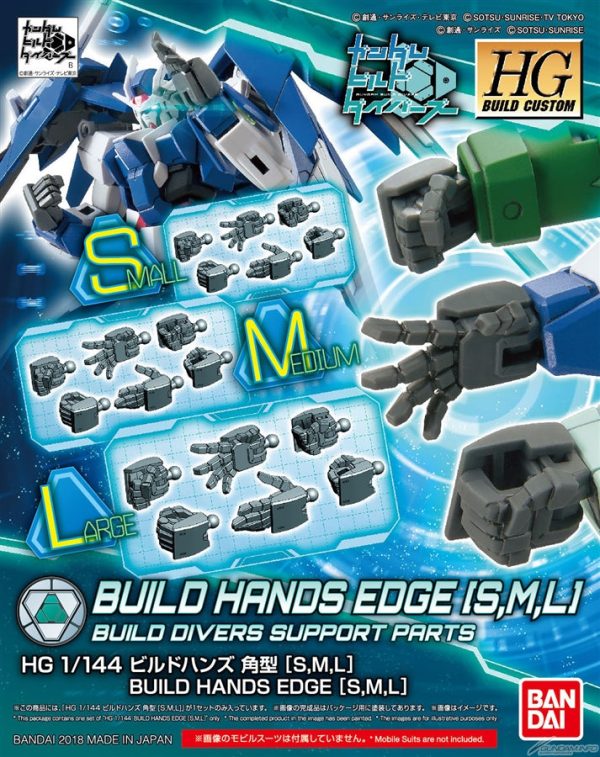 HGBC 1 144 #043 Build Hands Edge [S M L] on Sale